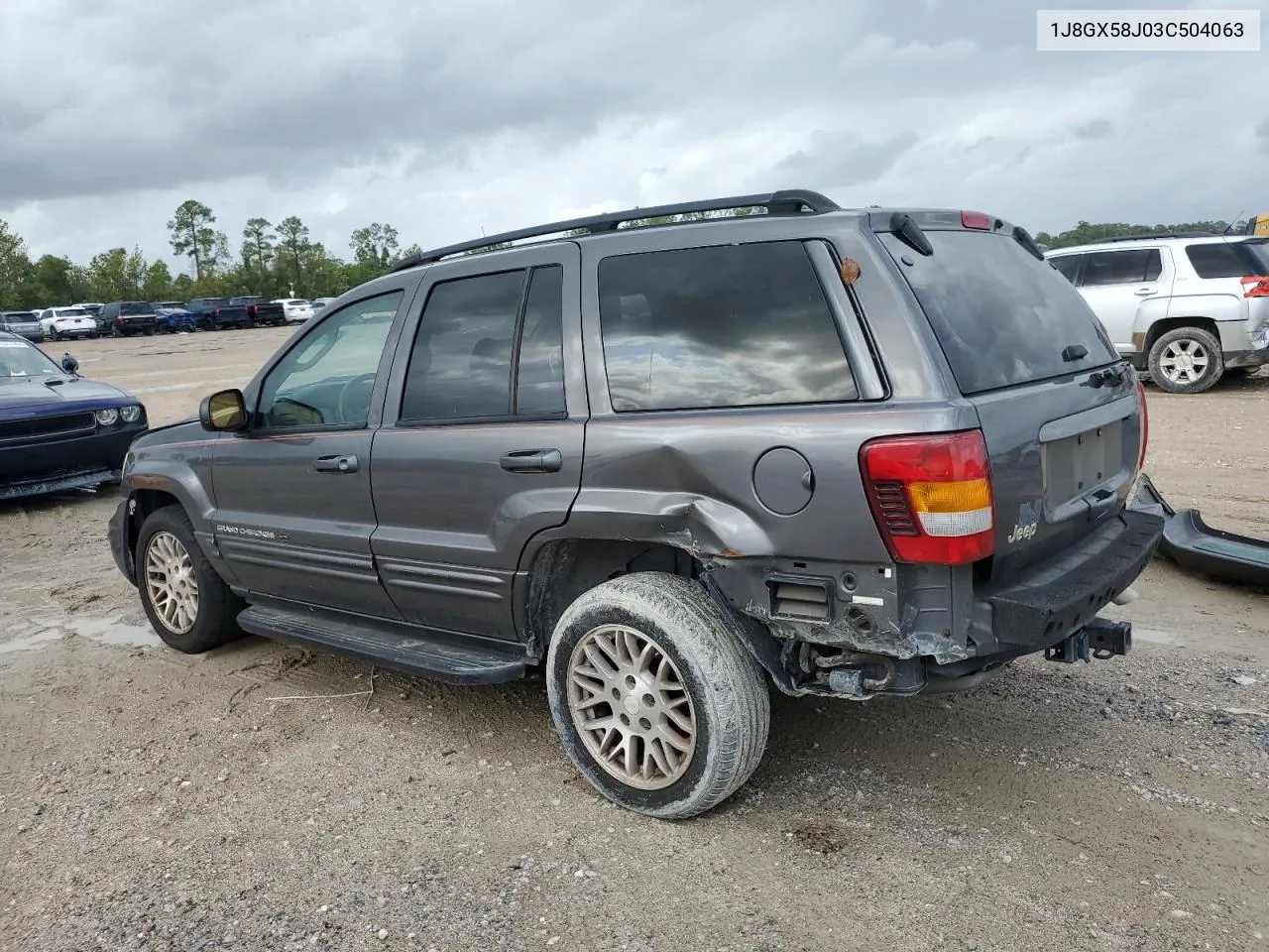 2003 Jeep Grand Cherokee Limited VIN: 1J8GX58J03C504063 Lot: 78719154