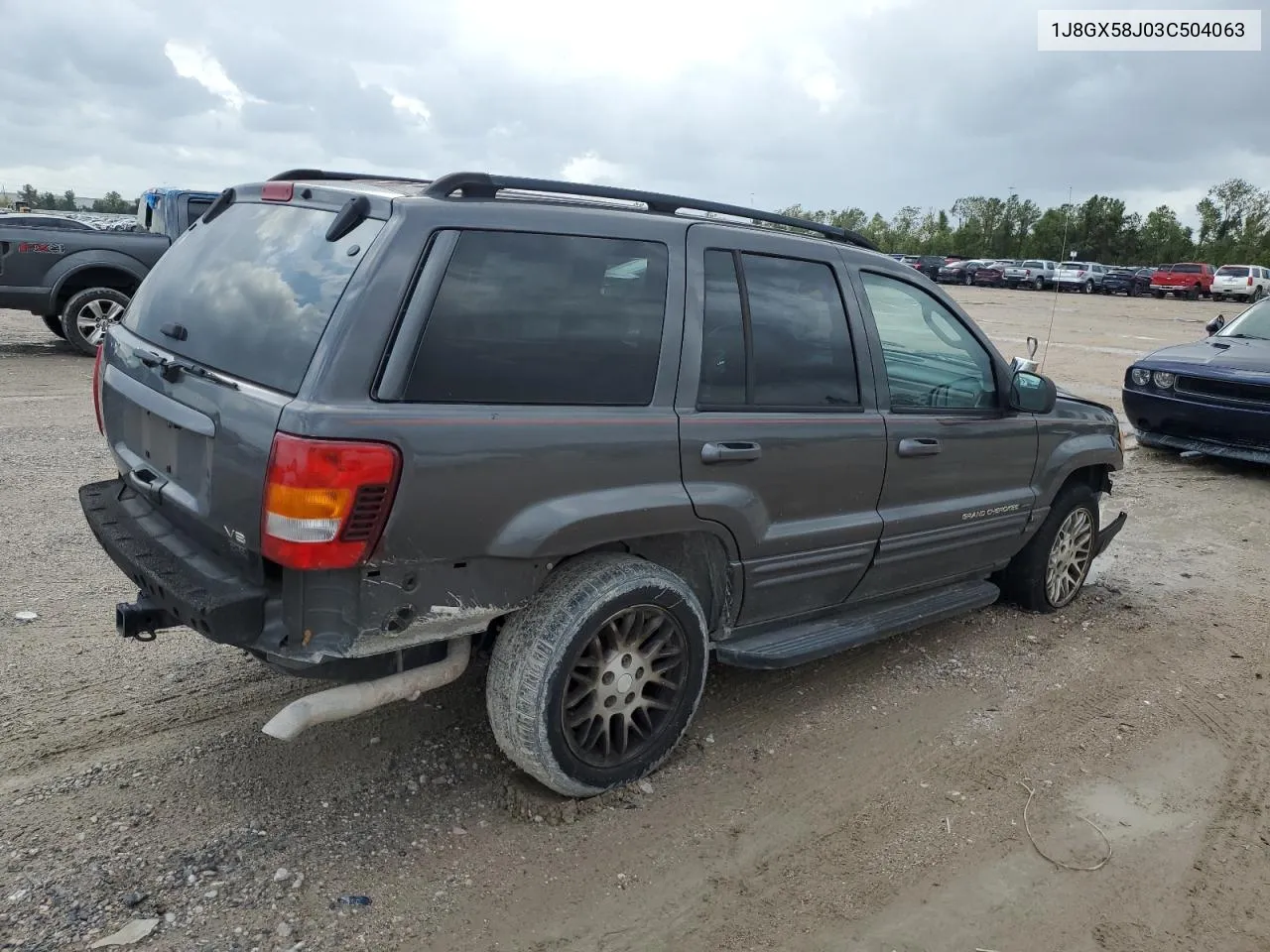 2003 Jeep Grand Cherokee Limited VIN: 1J8GX58J03C504063 Lot: 78719154