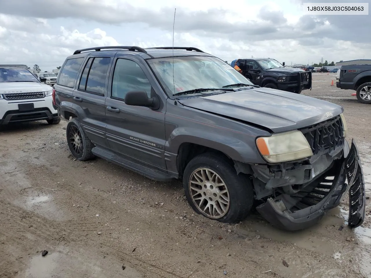 2003 Jeep Grand Cherokee Limited VIN: 1J8GX58J03C504063 Lot: 78719154