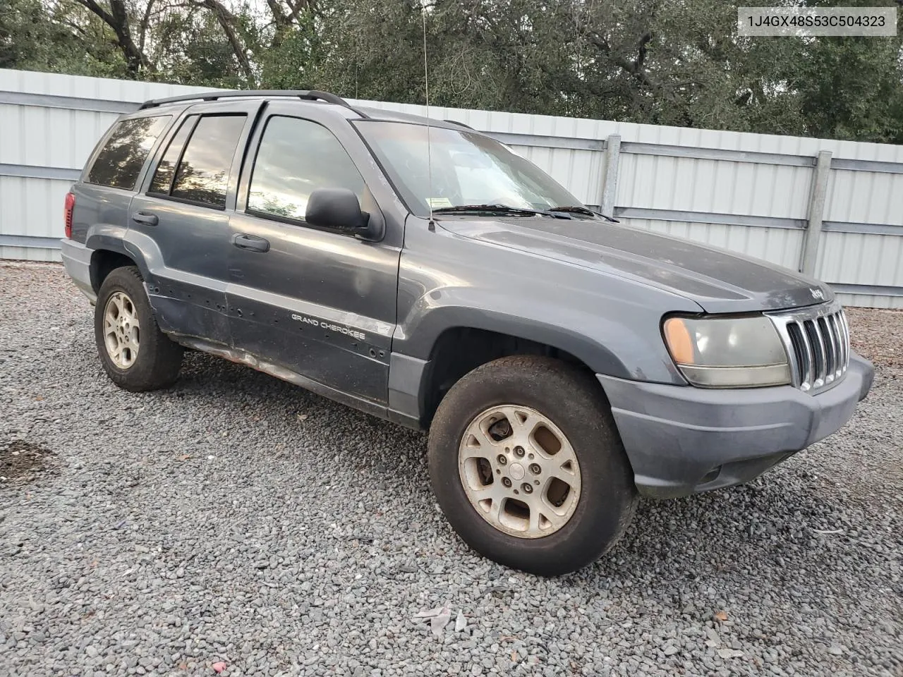 2003 Jeep Grand Cherokee Laredo VIN: 1J4GX48S53C504323 Lot: 81368174