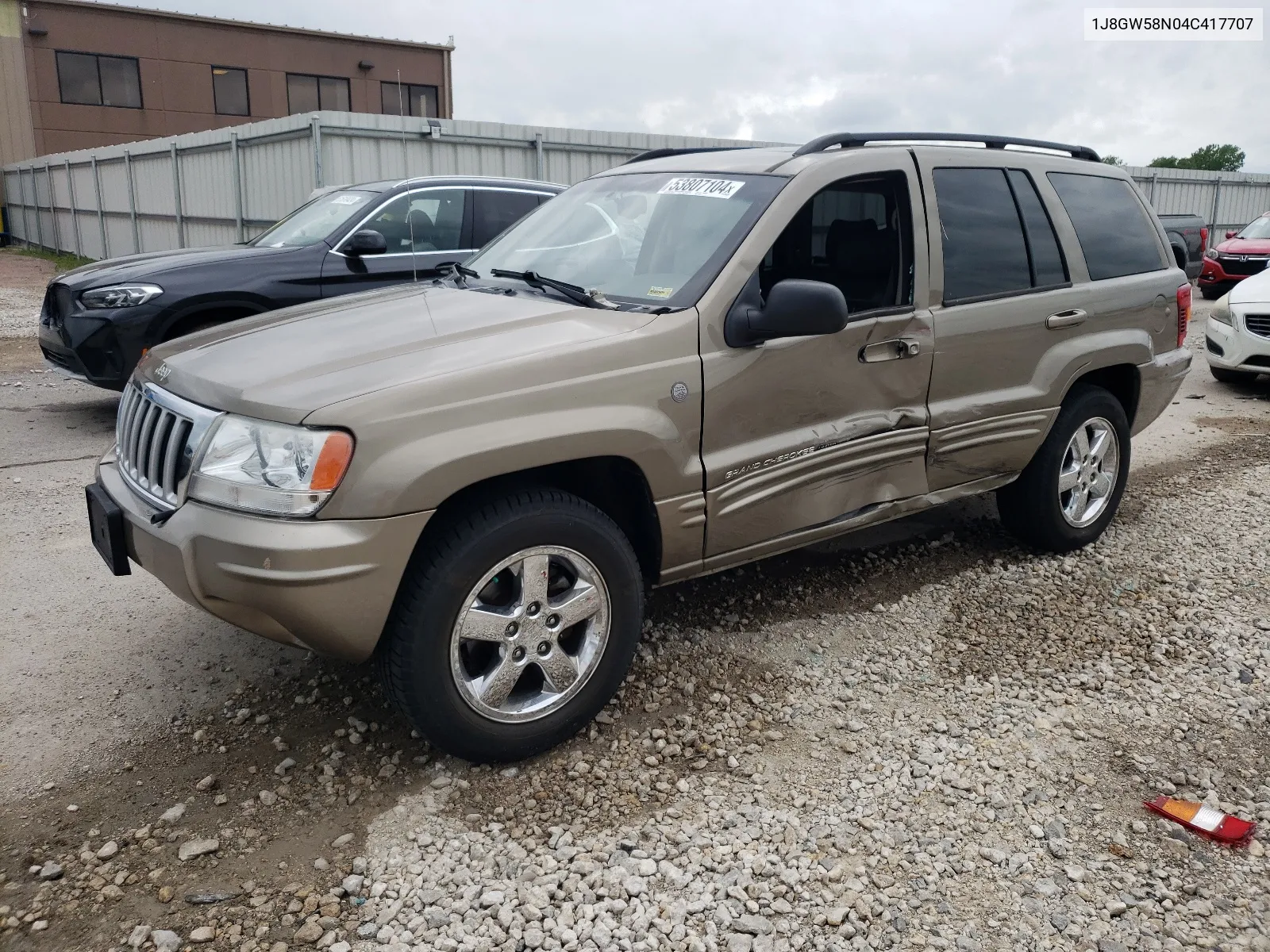 2004 Jeep Grand Cherokee Limited VIN: 1J8GW58N04C417707 Lot: 53807104