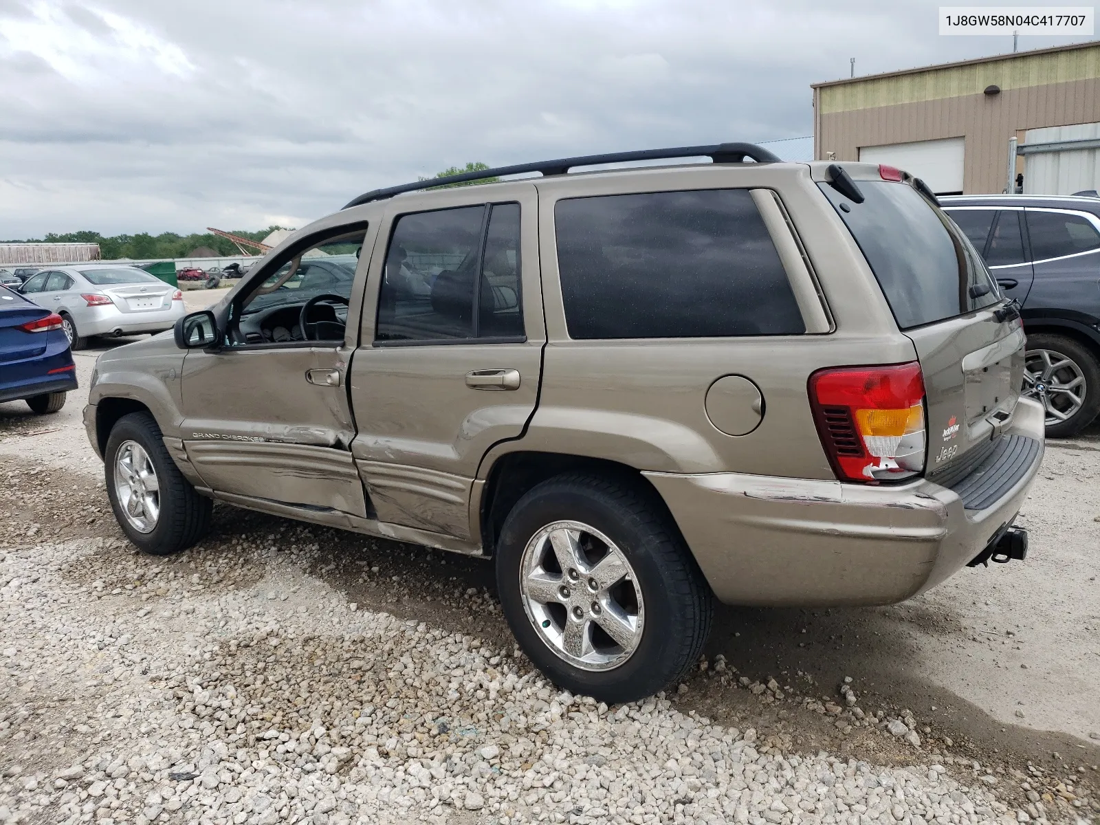 2004 Jeep Grand Cherokee Limited VIN: 1J8GW58N04C417707 Lot: 53807104