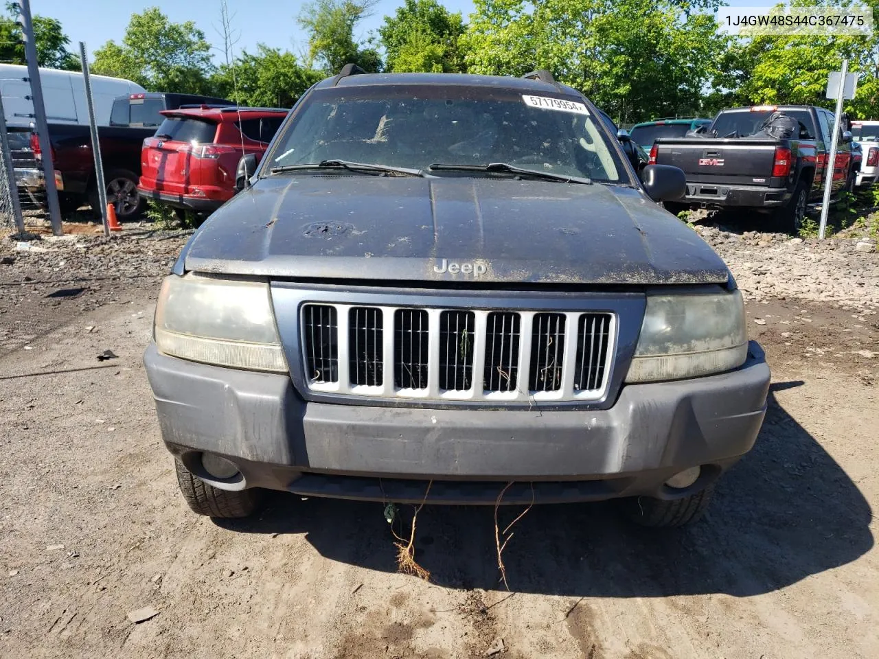 1J4GW48S44C367475 2004 Jeep Grand Cherokee Laredo