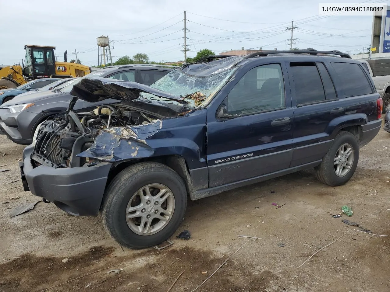 1J4GW48S94C188042 2004 Jeep Grand Cherokee Laredo