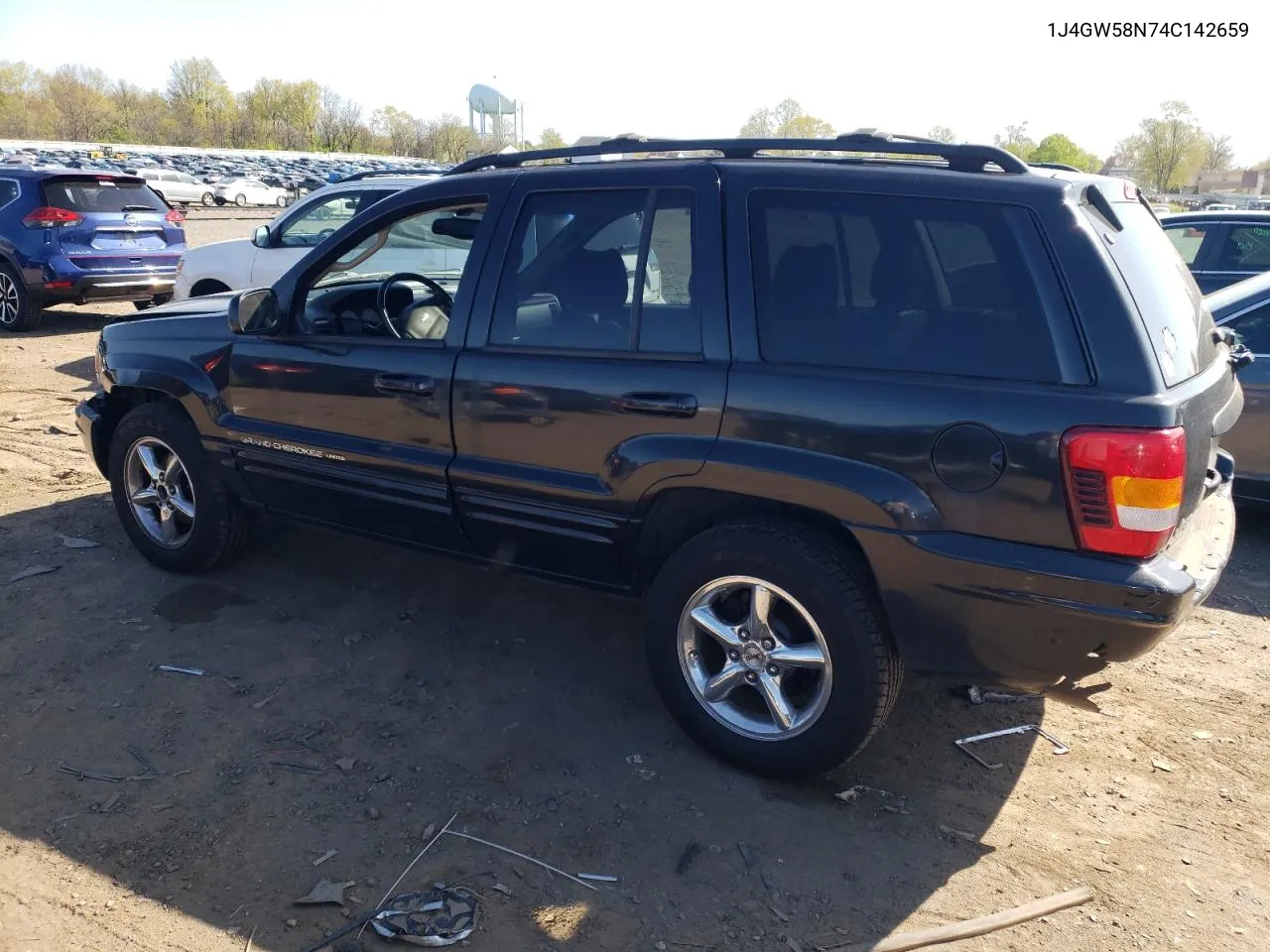 1J4GW58N74C142659 2004 Jeep Grand Cherokee Limited