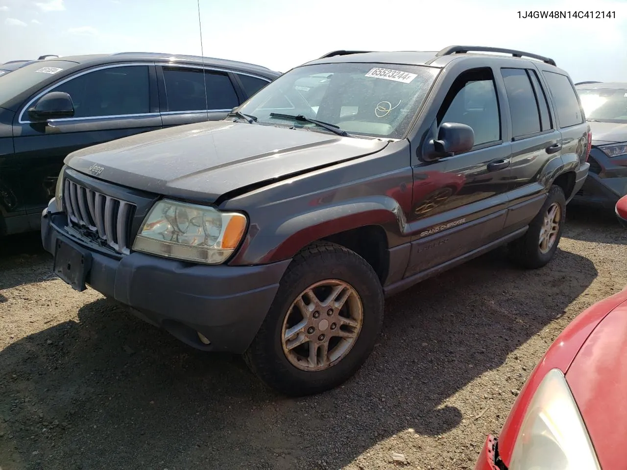 1J4GW48N14C412141 2004 Jeep Grand Cherokee Laredo