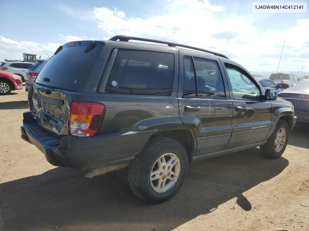 2004 Jeep Grand Cherokee Laredo VIN: 1J4GW48N14C412141 Lot: 65523244