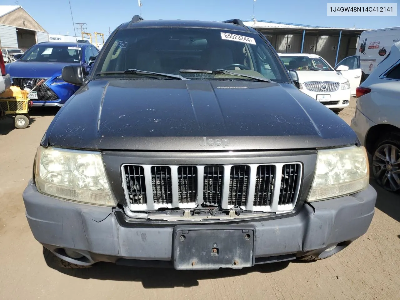 2004 Jeep Grand Cherokee Laredo VIN: 1J4GW48N14C412141 Lot: 65523244