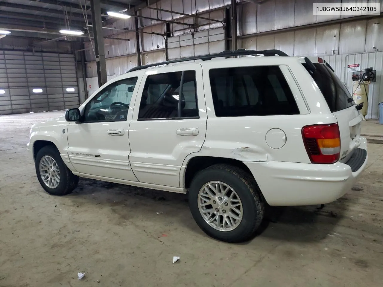 1J8GW58J64C342105 2004 Jeep Grand Cherokee Limited