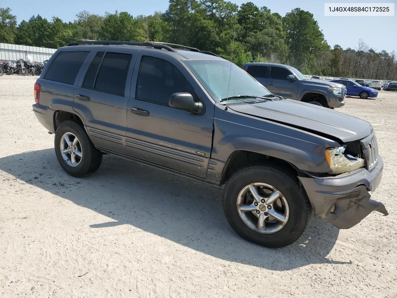 1J4GX48S84C172525 2004 Jeep Grand Cherokee Laredo