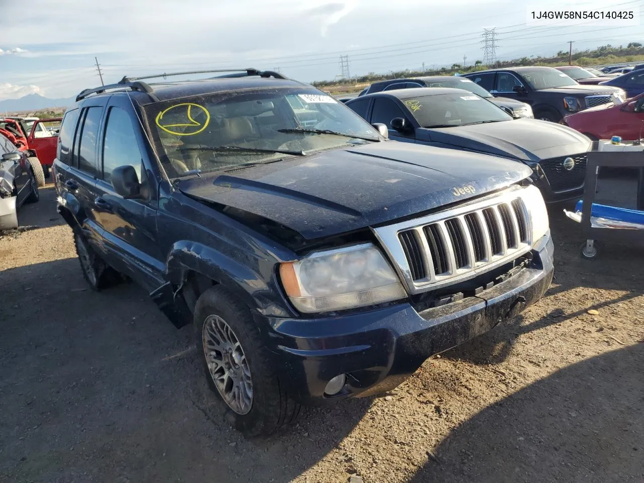 1J4GW58N54C140425 2004 Jeep Grand Cherokee Limited