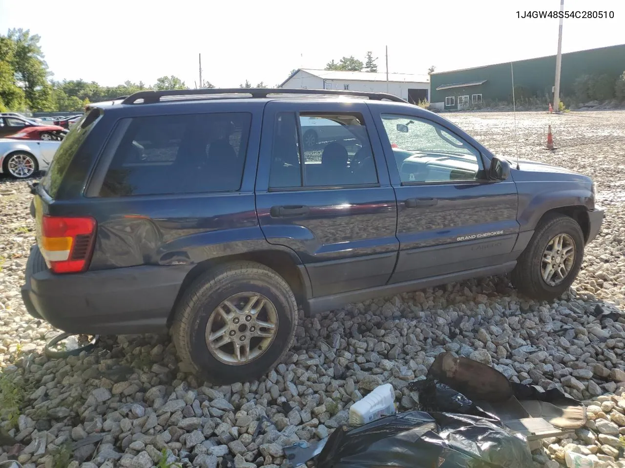 1J4GW48S54C280510 2004 Jeep Grand Cherokee Laredo