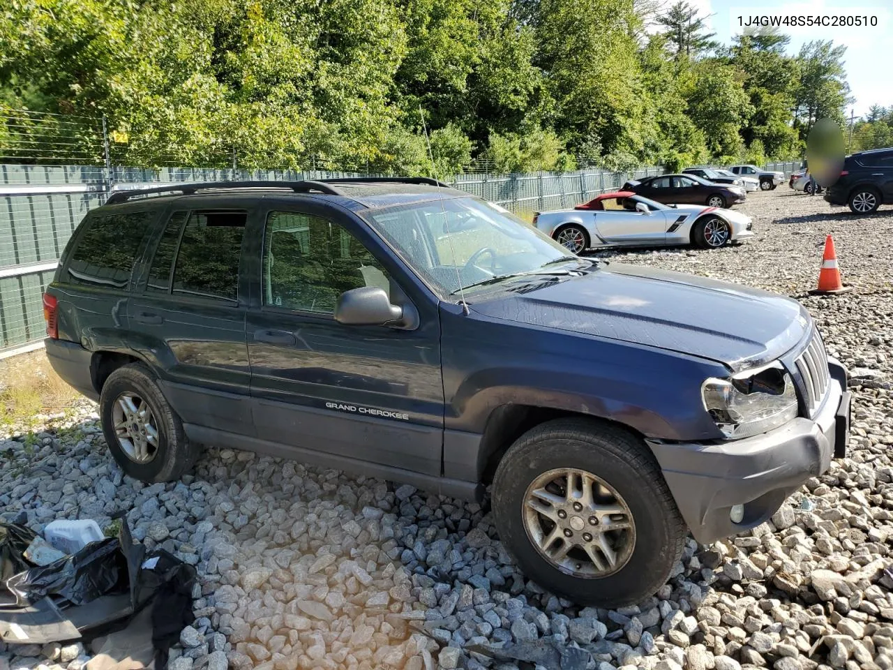 2004 Jeep Grand Cherokee Laredo VIN: 1J4GW48S54C280510 Lot: 69607234