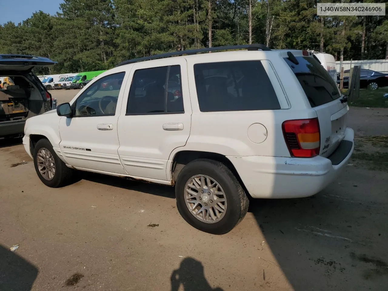 2004 Jeep Grand Cherokee Limited VIN: 1J4GW58N34C246906 Lot: 70506854