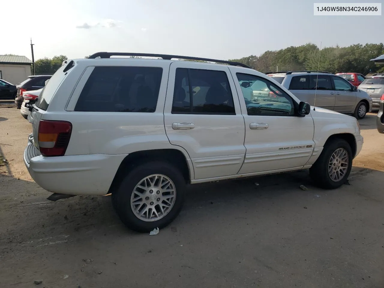 2004 Jeep Grand Cherokee Limited VIN: 1J4GW58N34C246906 Lot: 70506854