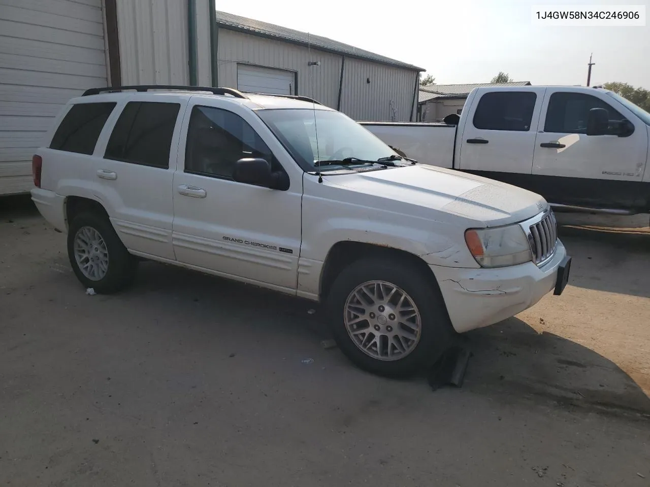 2004 Jeep Grand Cherokee Limited VIN: 1J4GW58N34C246906 Lot: 70506854