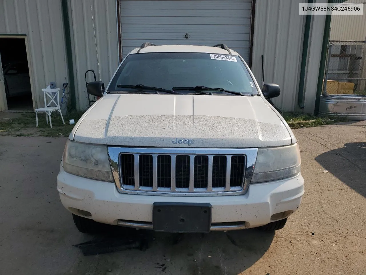 2004 Jeep Grand Cherokee Limited VIN: 1J4GW58N34C246906 Lot: 70506854