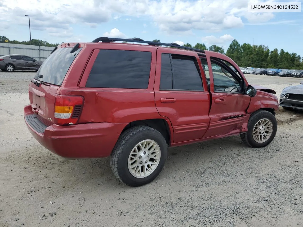 2004 Jeep Grand Cherokee Limited VIN: 1J4GW58N34C124532 Lot: 70687384