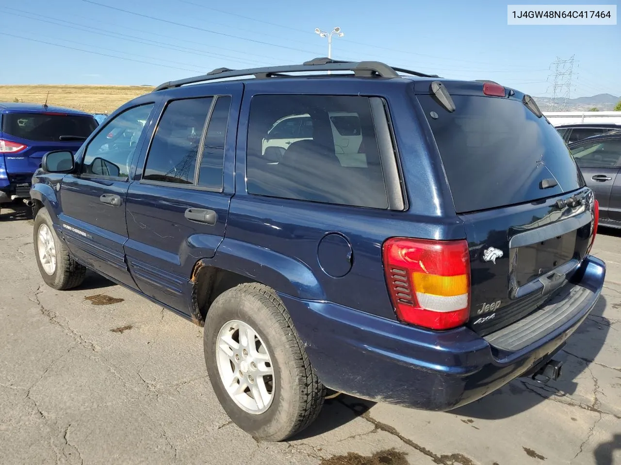 2004 Jeep Grand Cherokee Laredo VIN: 1J4GW48N64C417464 Lot: 71297174