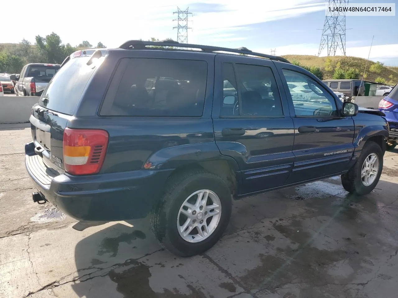 2004 Jeep Grand Cherokee Laredo VIN: 1J4GW48N64C417464 Lot: 71297174