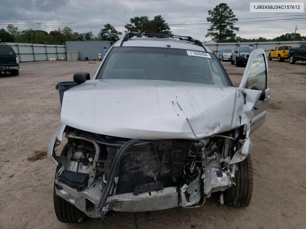 2004 Jeep Grand Cherokee Overland VIN: 1J8GX68J34C157612 Lot: 71628484