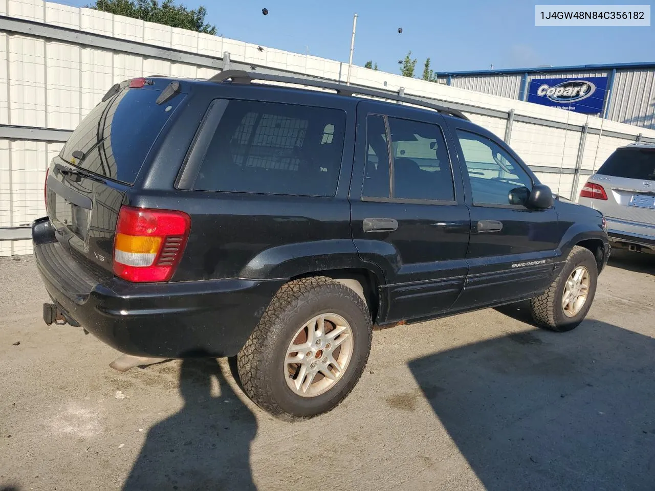 2004 Jeep Grand Cherokee Laredo VIN: 1J4GW48N84C356182 Lot: 72515434