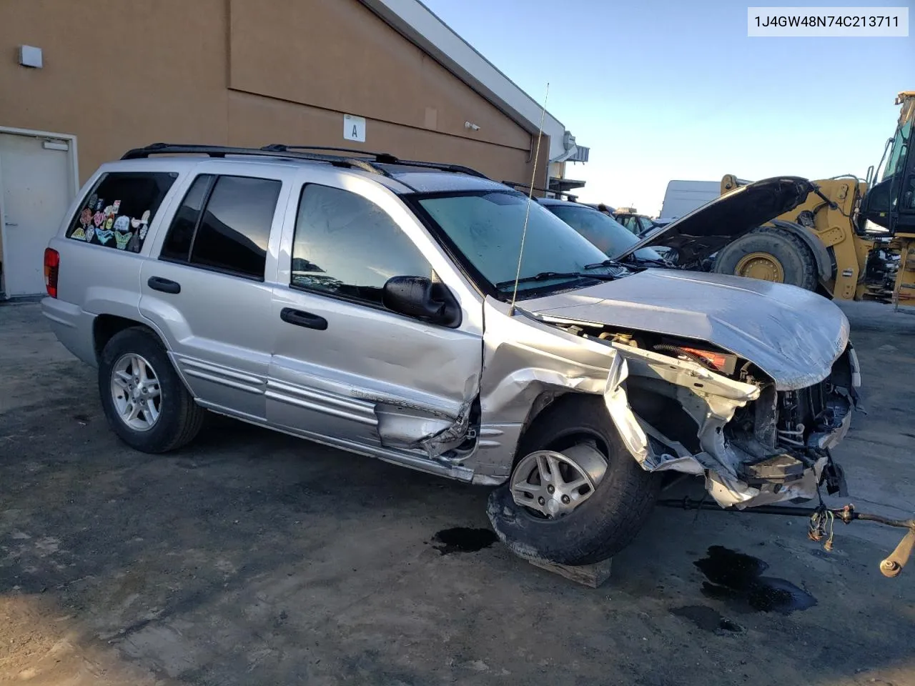 2004 Jeep Grand Cherokee Laredo VIN: 1J4GW48N74C213711 Lot: 72731514