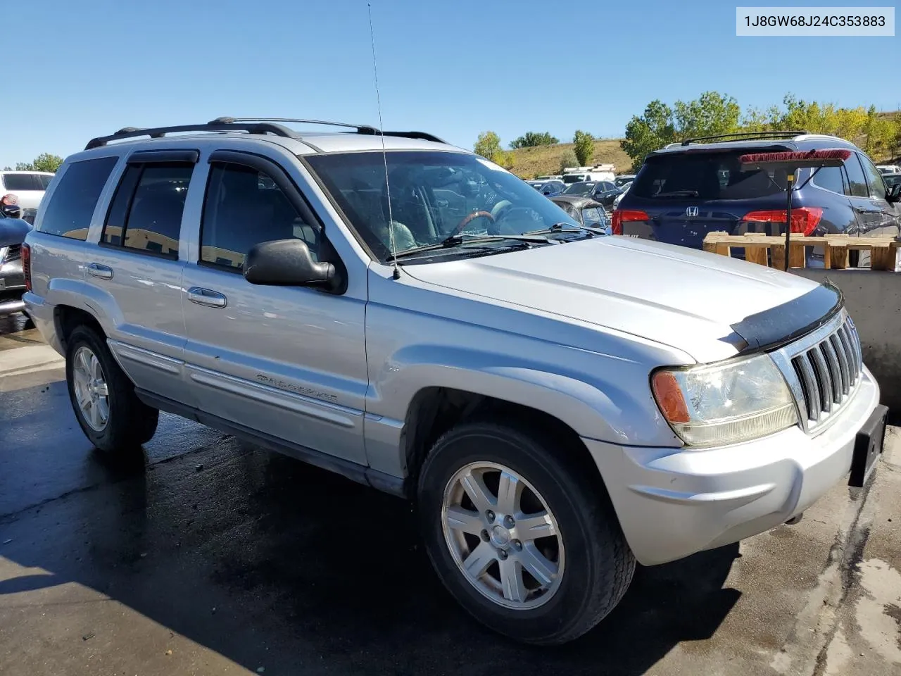 2004 Jeep Grand Cherokee Overland VIN: 1J8GW68J24C353883 Lot: 72984354