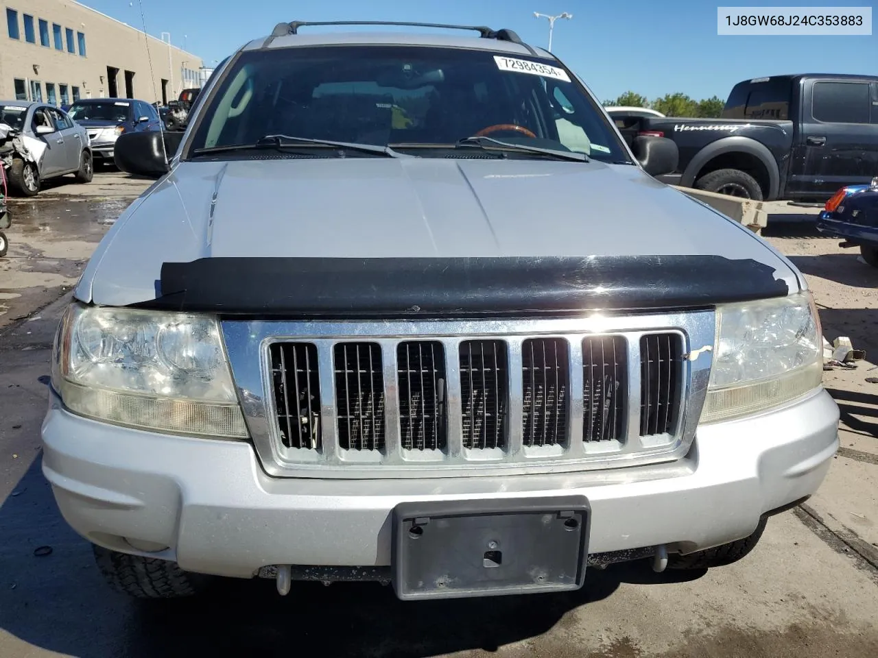 1J8GW68J24C353883 2004 Jeep Grand Cherokee Overland