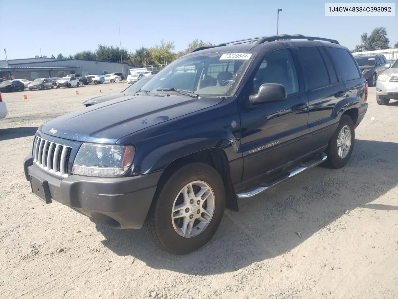 2004 Jeep Grand Cherokee Laredo VIN: 1J4GW48S84C393092 Lot: 73229544