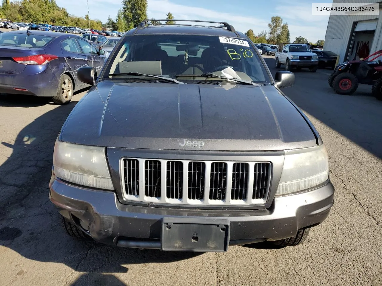 2004 Jeep Grand Cherokee Laredo VIN: 1J4GX48S64C386476 Lot: 73700934