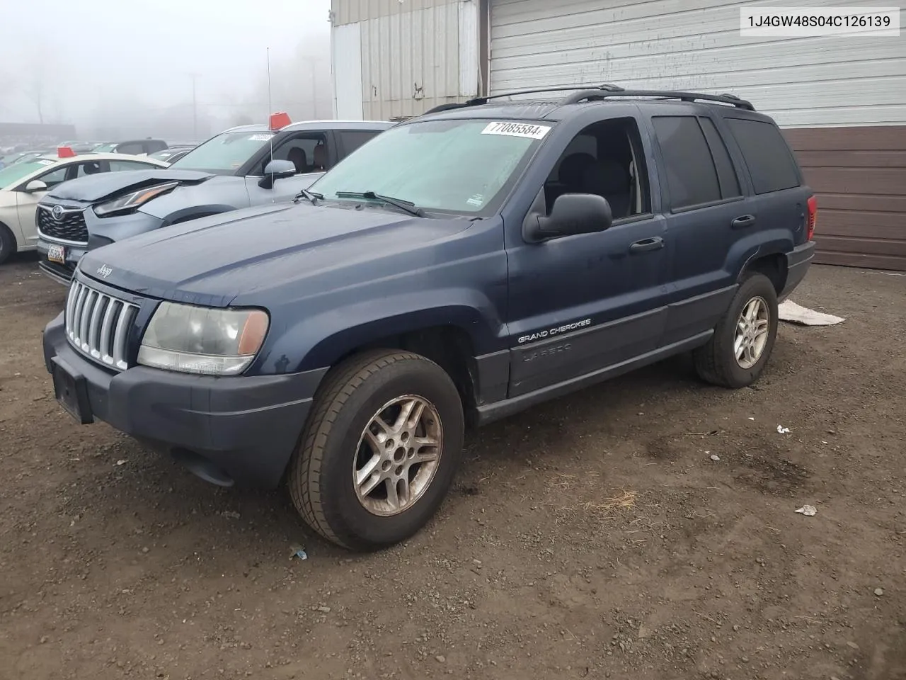 2004 Jeep Grand Cherokee Laredo VIN: 1J4GW48S04C126139 Lot: 77085584