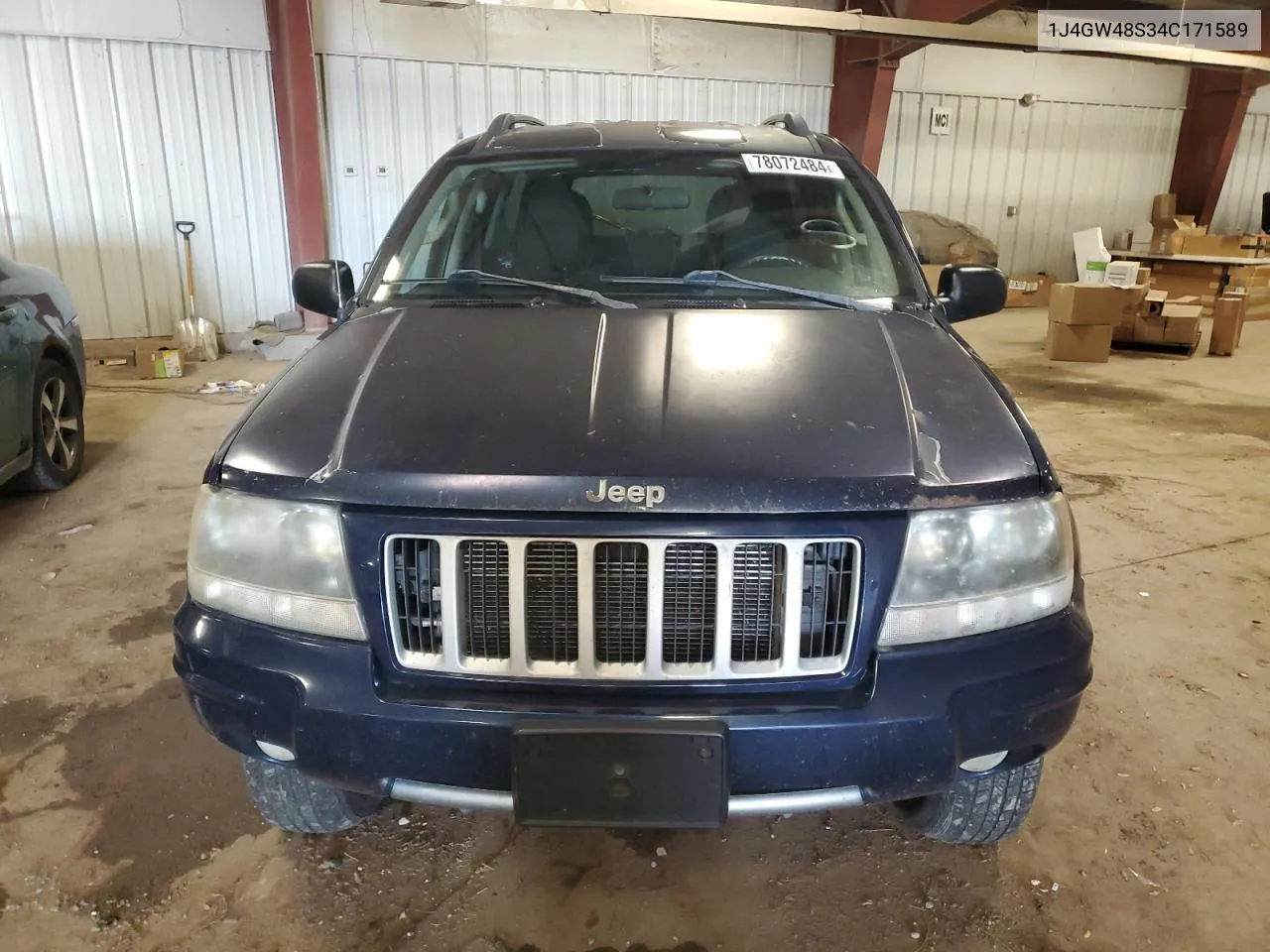 2004 Jeep Grand Cherokee Laredo VIN: 1J4GW48S34C171589 Lot: 78072484