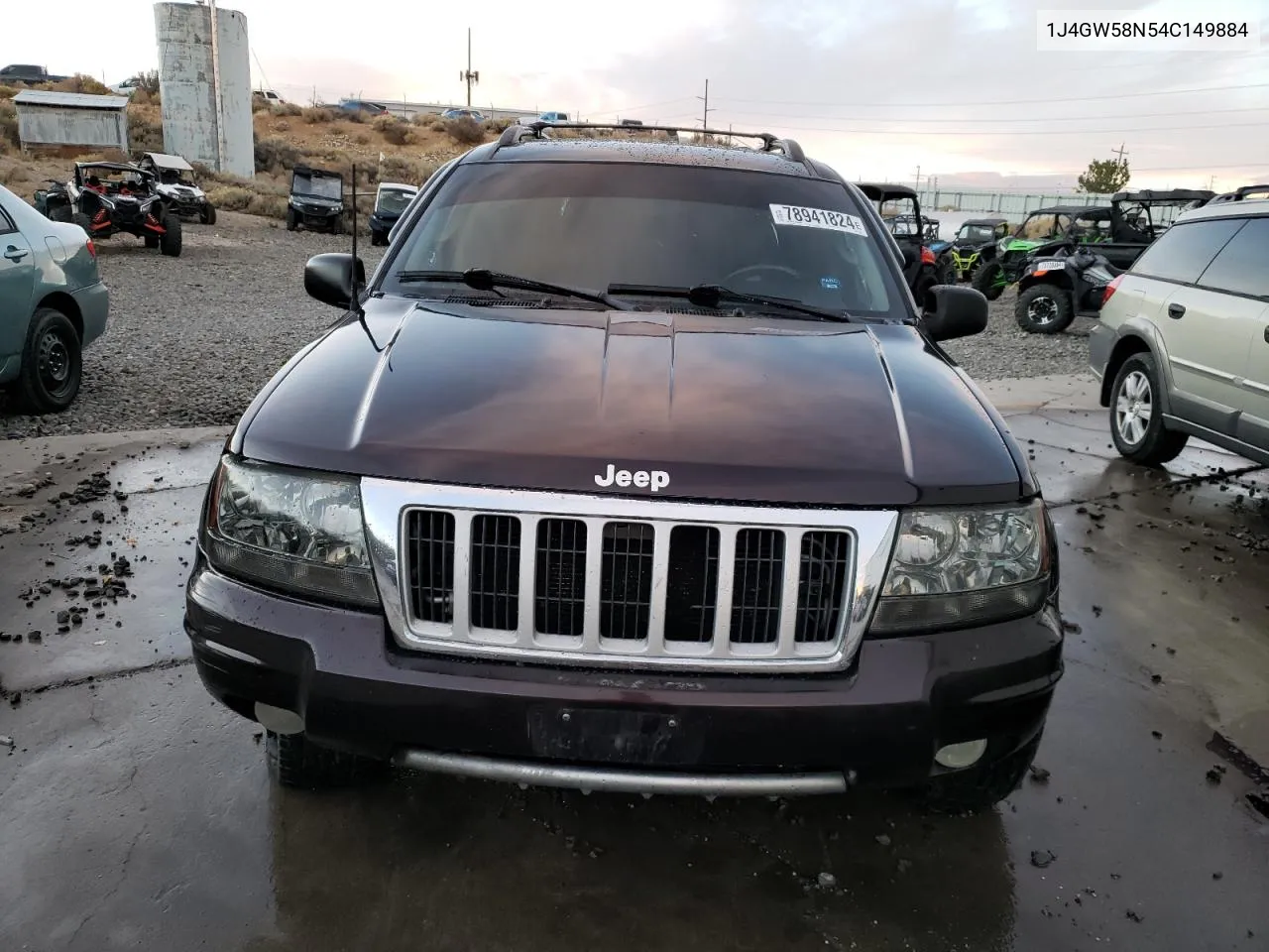 2004 Jeep Grand Cherokee Limited VIN: 1J4GW58N54C149884 Lot: 78941824