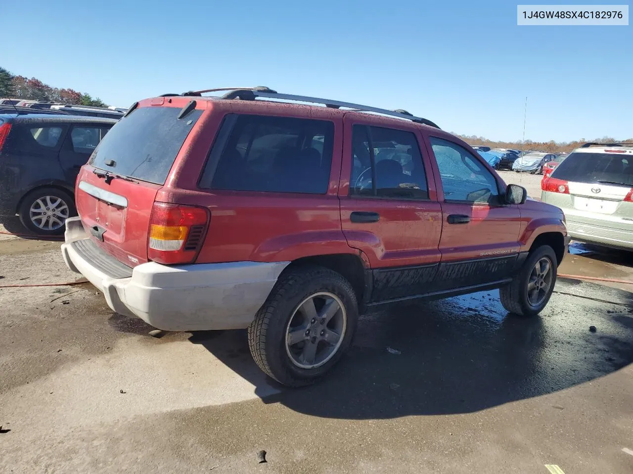 2004 Jeep Grand Cherokee Laredo VIN: 1J4GW48SX4C182976 Lot: 79134164