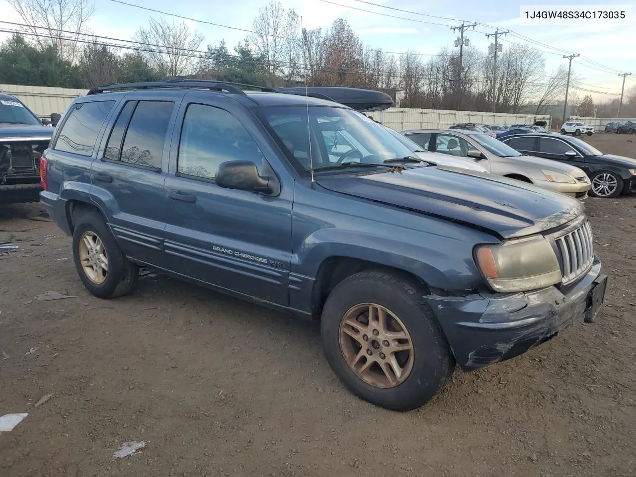 2004 Jeep Grand Cherokee Laredo VIN: 1J4GW48S34C173035 Lot: 80373984