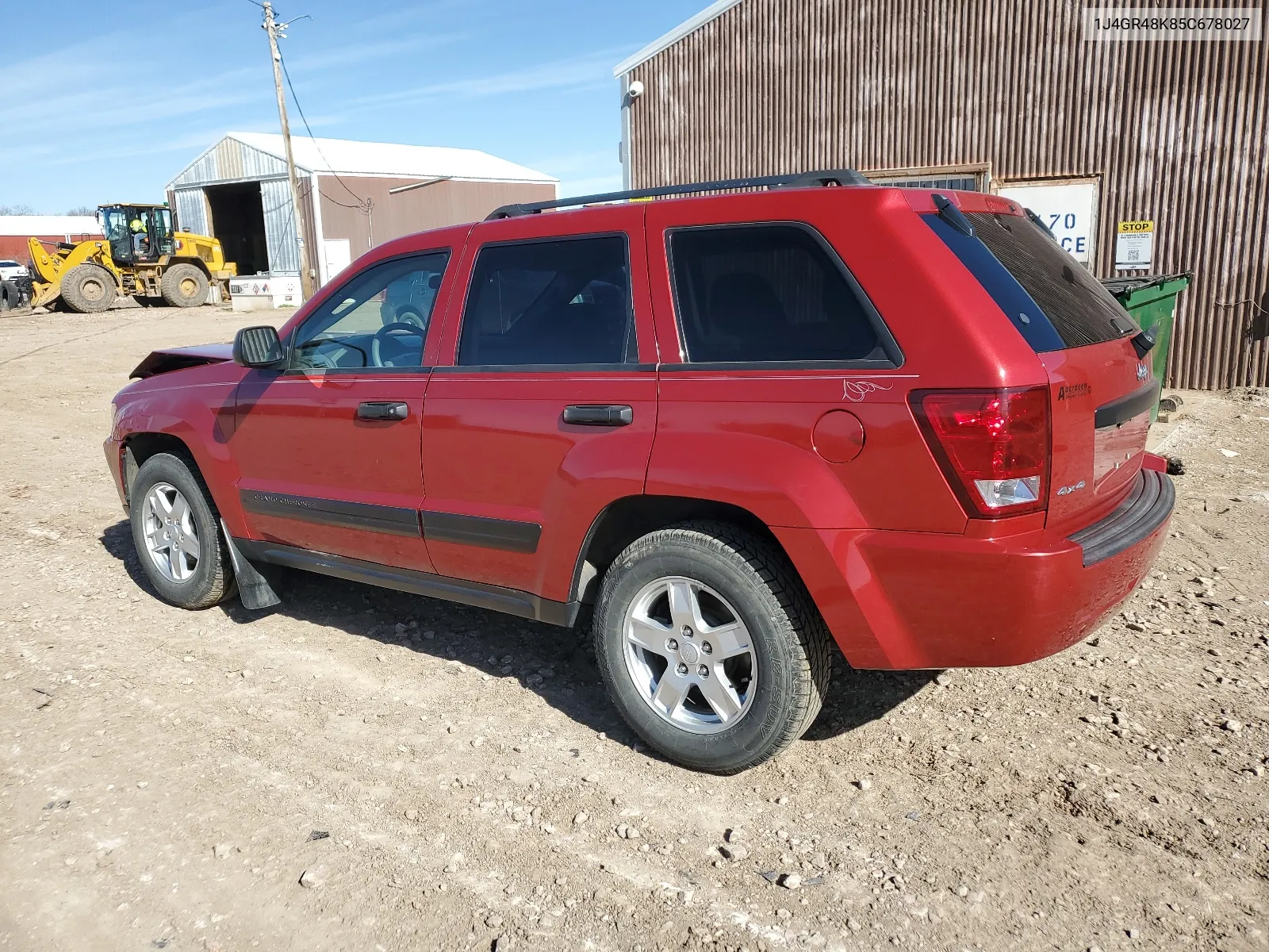 1J4GR48K85C678027 2005 Jeep Grand Cherokee Laredo