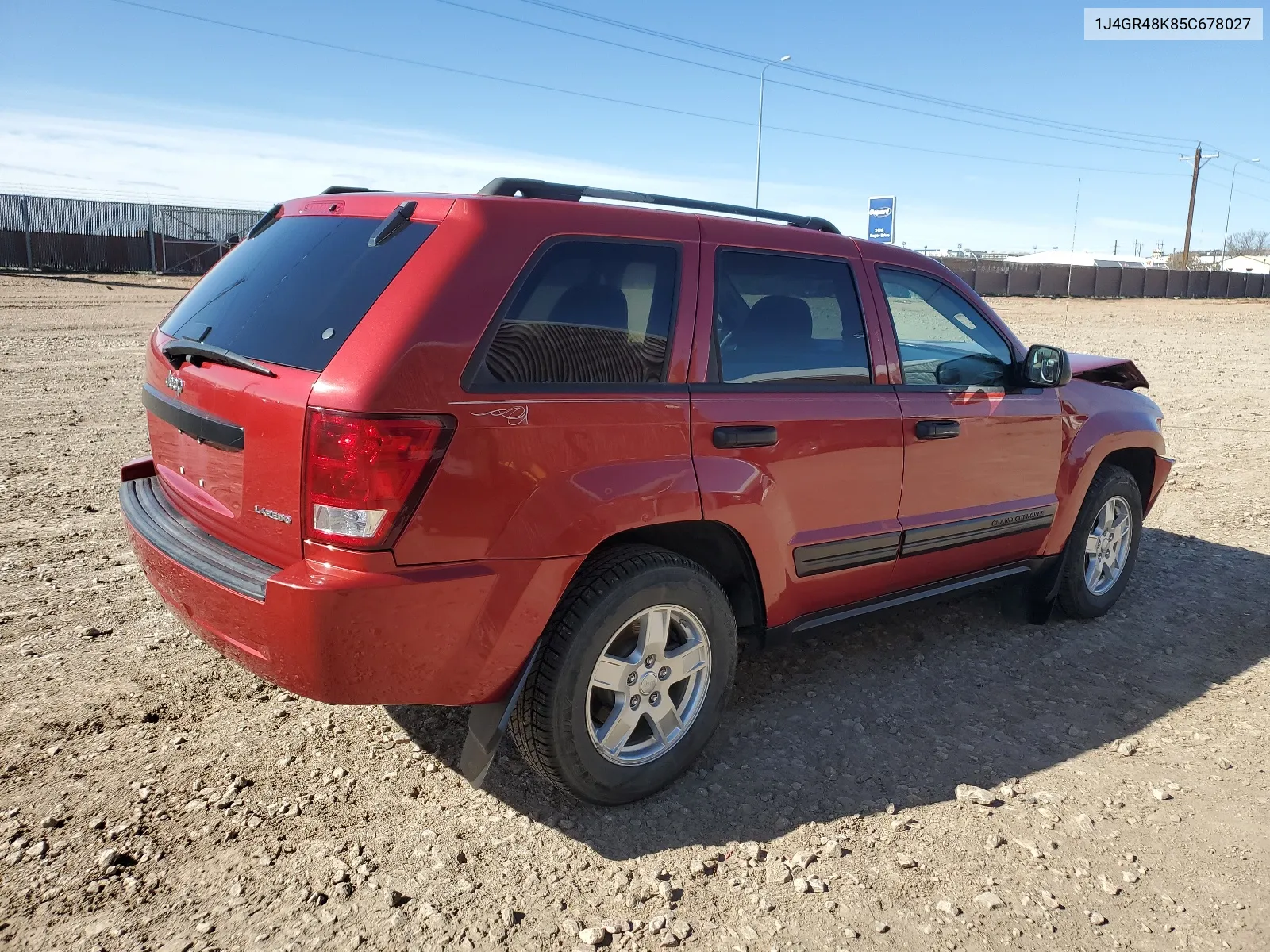 2005 Jeep Grand Cherokee Laredo VIN: 1J4GR48K85C678027 Lot: 51254434