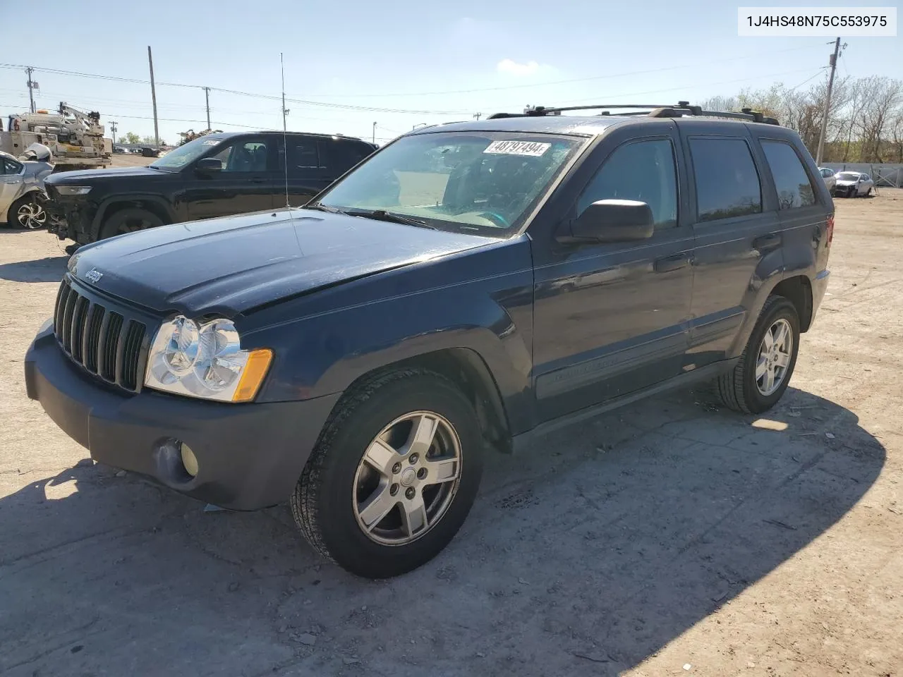 2005 Jeep Grand Cherokee Laredo VIN: 1J4HS48N75C553975 Lot: 51835454