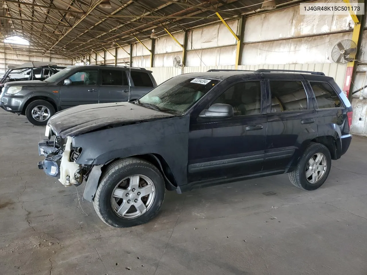 2005 Jeep Grand Cherokee Laredo VIN: 1J4GR48K15C501173 Lot: 53284394