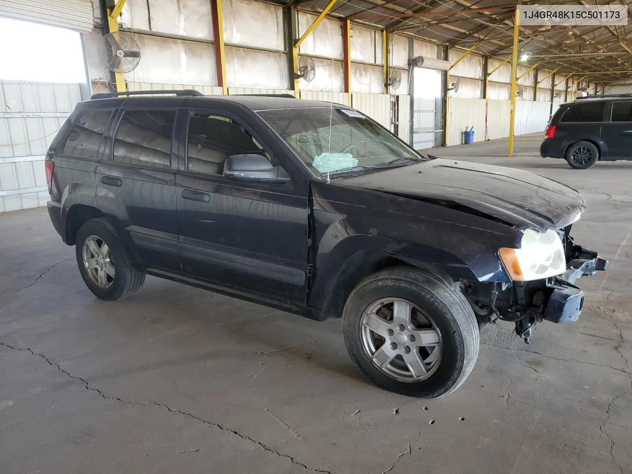 2005 Jeep Grand Cherokee Laredo VIN: 1J4GR48K15C501173 Lot: 53284394