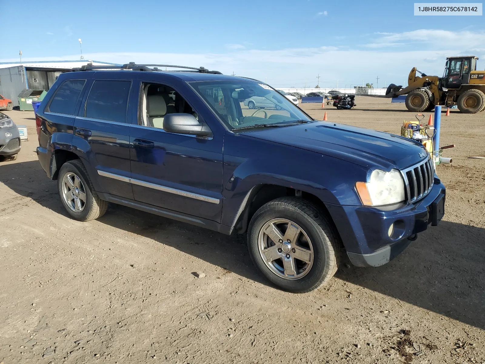 2005 Jeep Grand Cherokee Limited VIN: 1J8HR58275C678142 Lot: 58445494