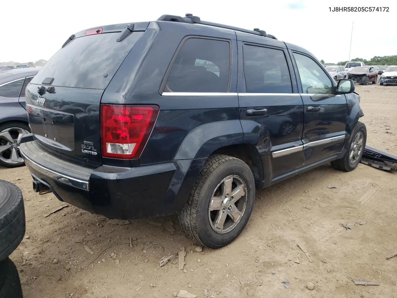 2005 Jeep Grand Cherokee Limited VIN: 1J8HR58205C574172 Lot: 58530984