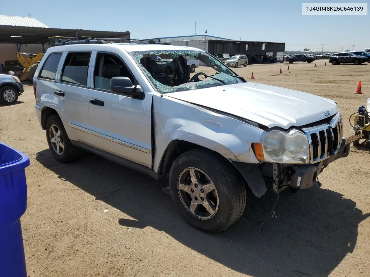 2005 Jeep Grand Cherokee Laredo VIN: 1J4GR48K25C646139 Lot: 59128254