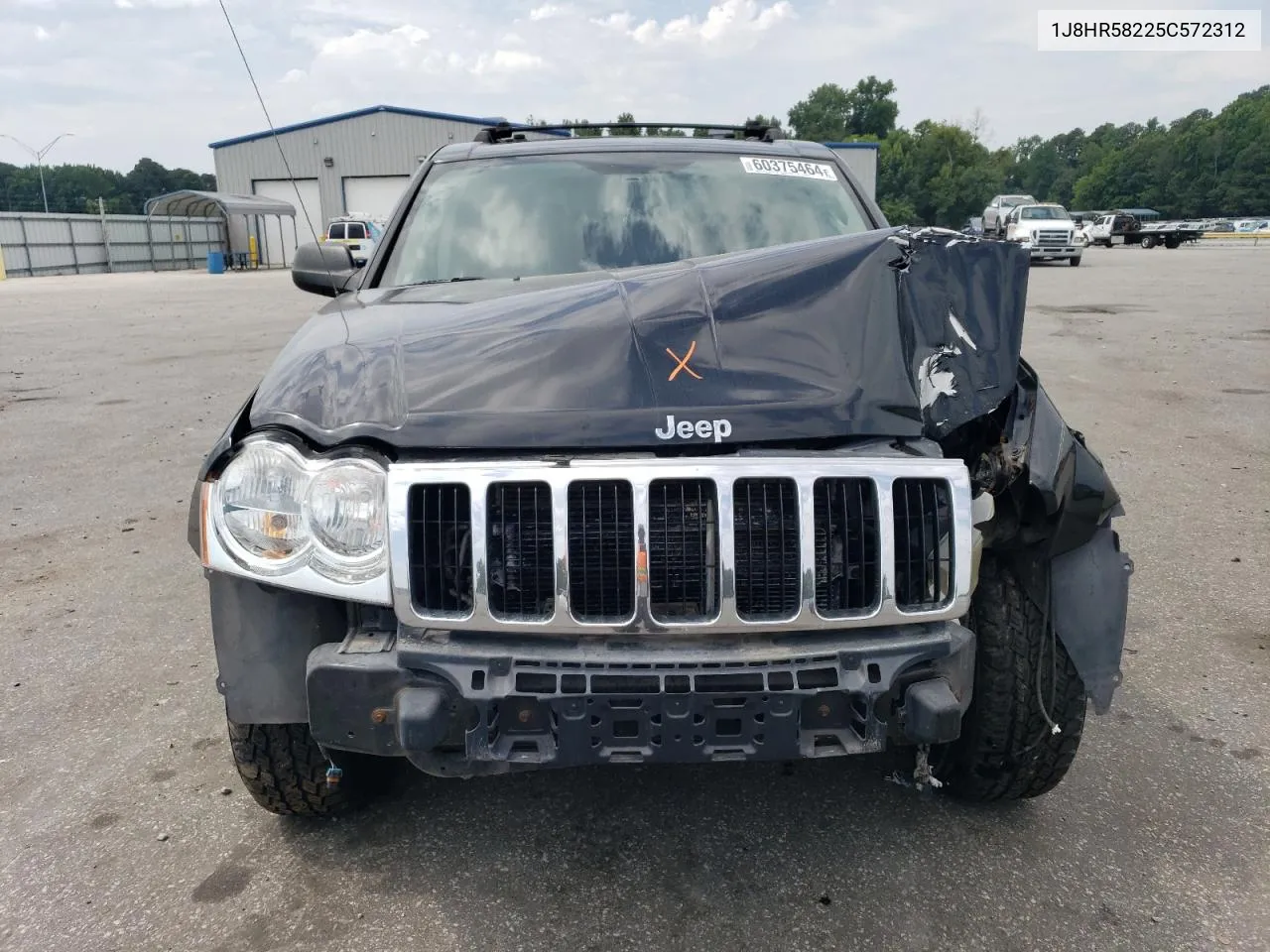 2005 Jeep Grand Cherokee Limited VIN: 1J8HR58225C572312 Lot: 60375464