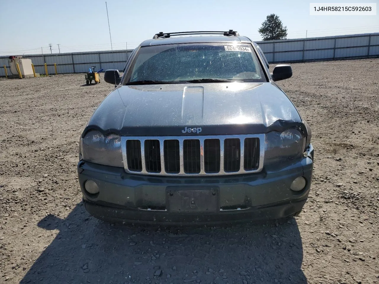 2005 Jeep Grand Cherokee Limited VIN: 1J4HR58215C592603 Lot: 62489934