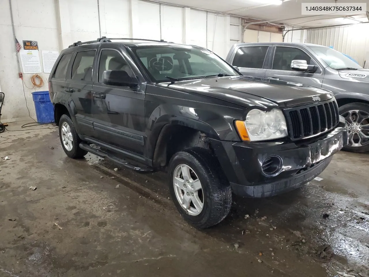 2005 Jeep Grand Cherokee Laredo VIN: 1J4GS48K75C637344 Lot: 63283984