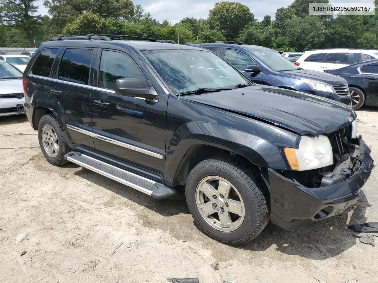 2005 Jeep Grand Cherokee Limited VIN: 1J8HR58295C592167 Lot: 64107914