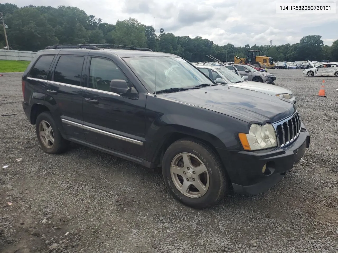 2005 Jeep Grand Cherokee Limited VIN: 1J4HR58205C730101 Lot: 65402254