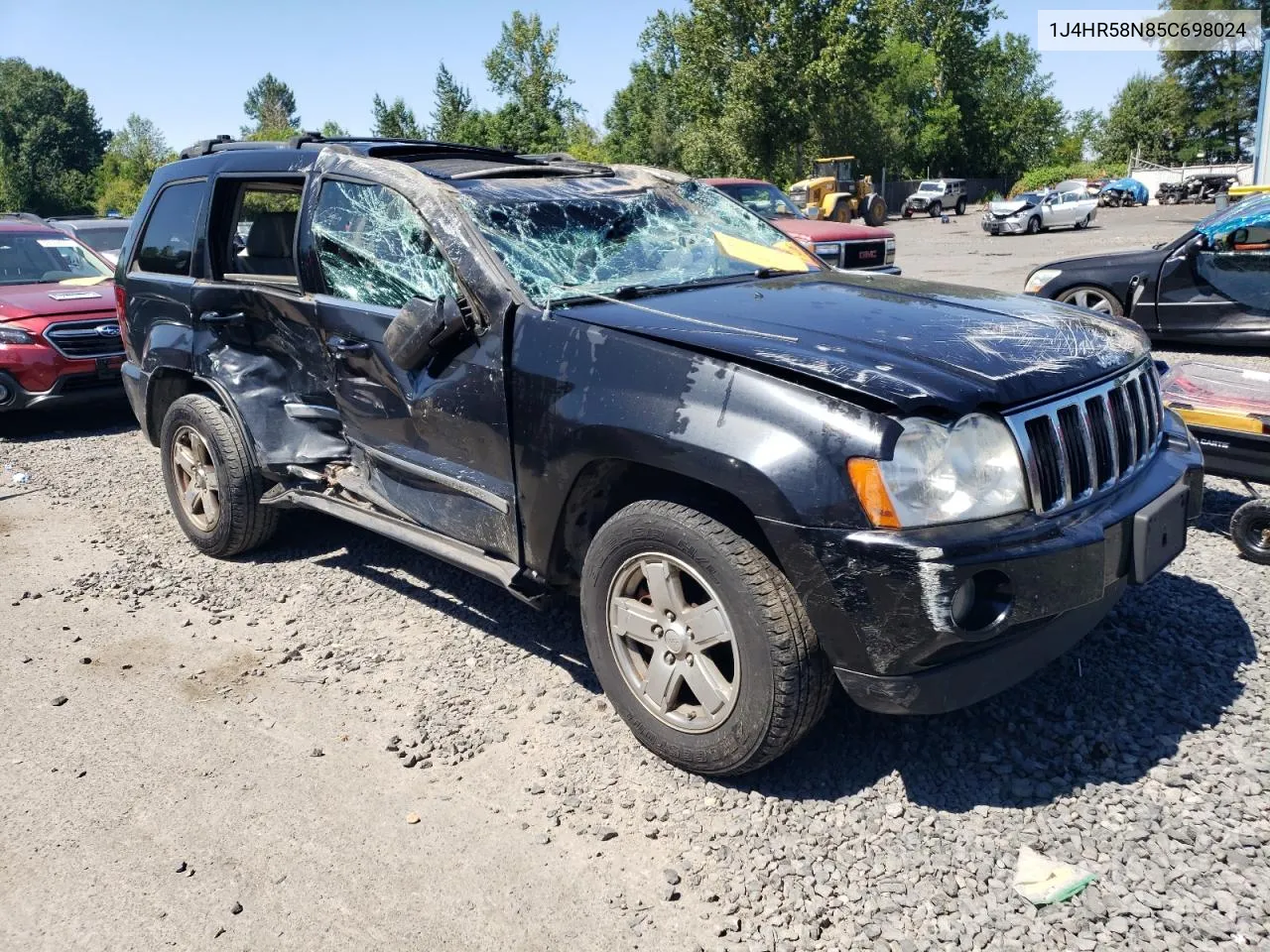 2005 Jeep Grand Cherokee Limited VIN: 1J4HR58N85C698024 Lot: 66045224